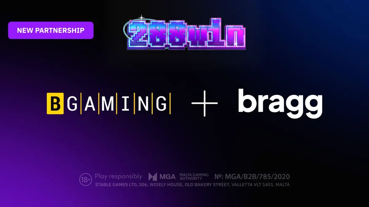 BGaming اور Bragg Gaming Group کی شراکت داری کا ایک تصوراتی منظر